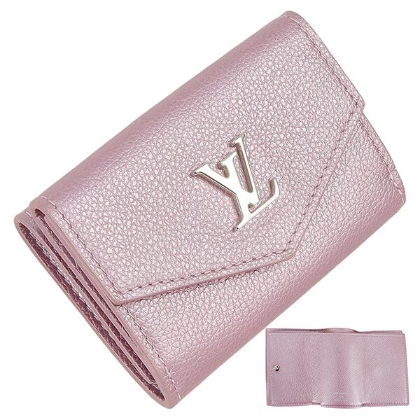 New LOUIS VUITTON ルイヴィトン ポルトフォイユ・ロックミニ ロックミー クリスタルローズ 三つ折り財布 ミニウォレット M69813 レディース 新品