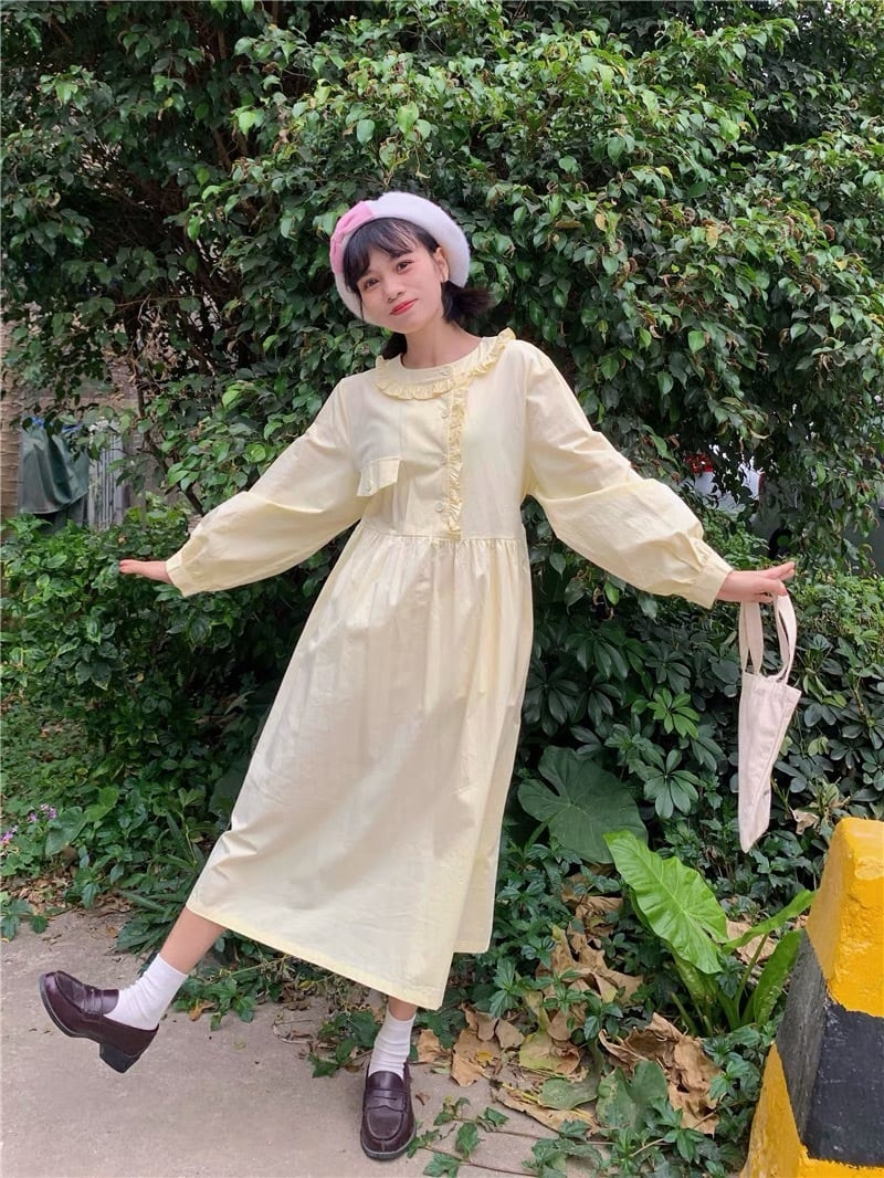 ワンピース ワンピース 花柄 お嬢様 シンプル フラワー