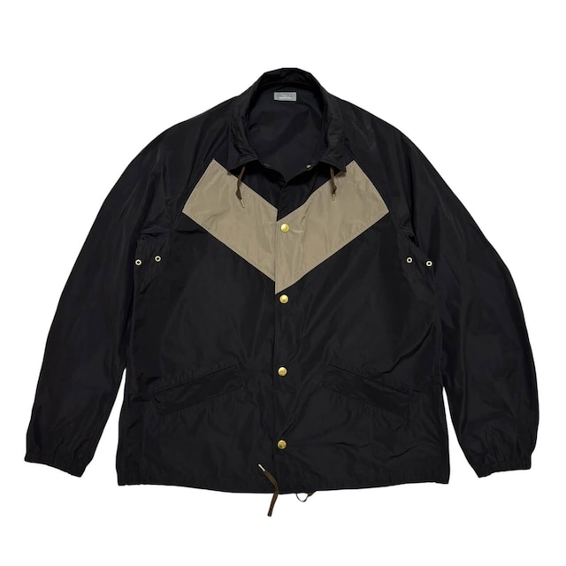 古着 カラービーコン バックプリントコーチジャケット クリーニング済み kolor/BEACON 2018SS メンズ2(M) 実寸L相当