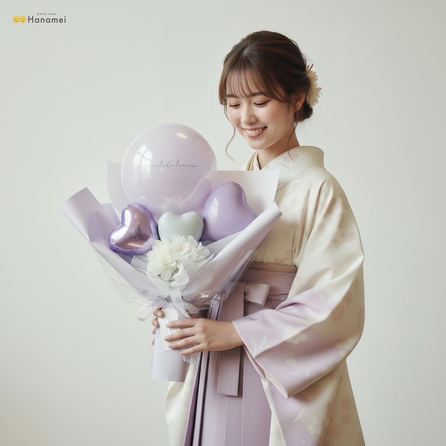 名入れ 無料】卒業バルーン ブーケM ギフト 卒業 ブーケ もらって