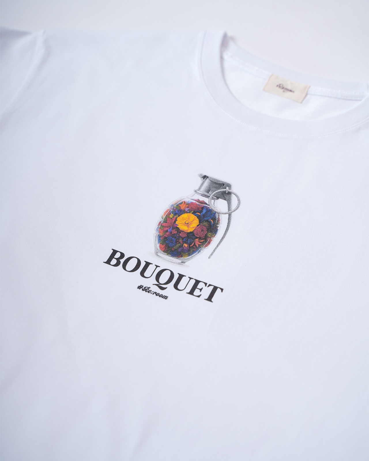 【#Re:room】FLOWER BOMB PRINT T-SHIRTS［REC896］