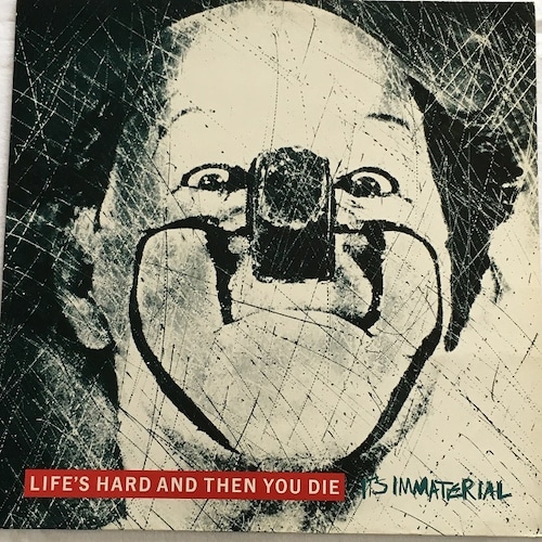 【LP】It's Immaterial ‎– Life's Hard and Then You Die