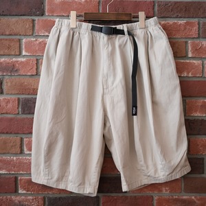 is-ness (イズネス) 24SS "GRAMICCI for is-ness BALLOON EZ SHORTS" -GRAYISH BEIGE-