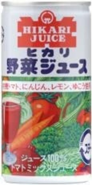 30本　有機野菜使用・野菜ジュース １９０ｇ　ヒカリ
