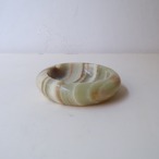 グリーンホワイトストライプのジュエリートレイa