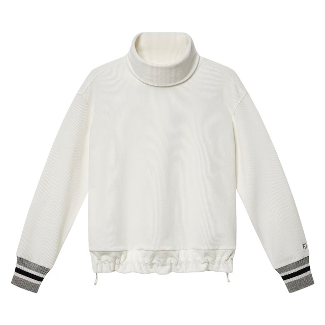 袖ライン ネックトップ