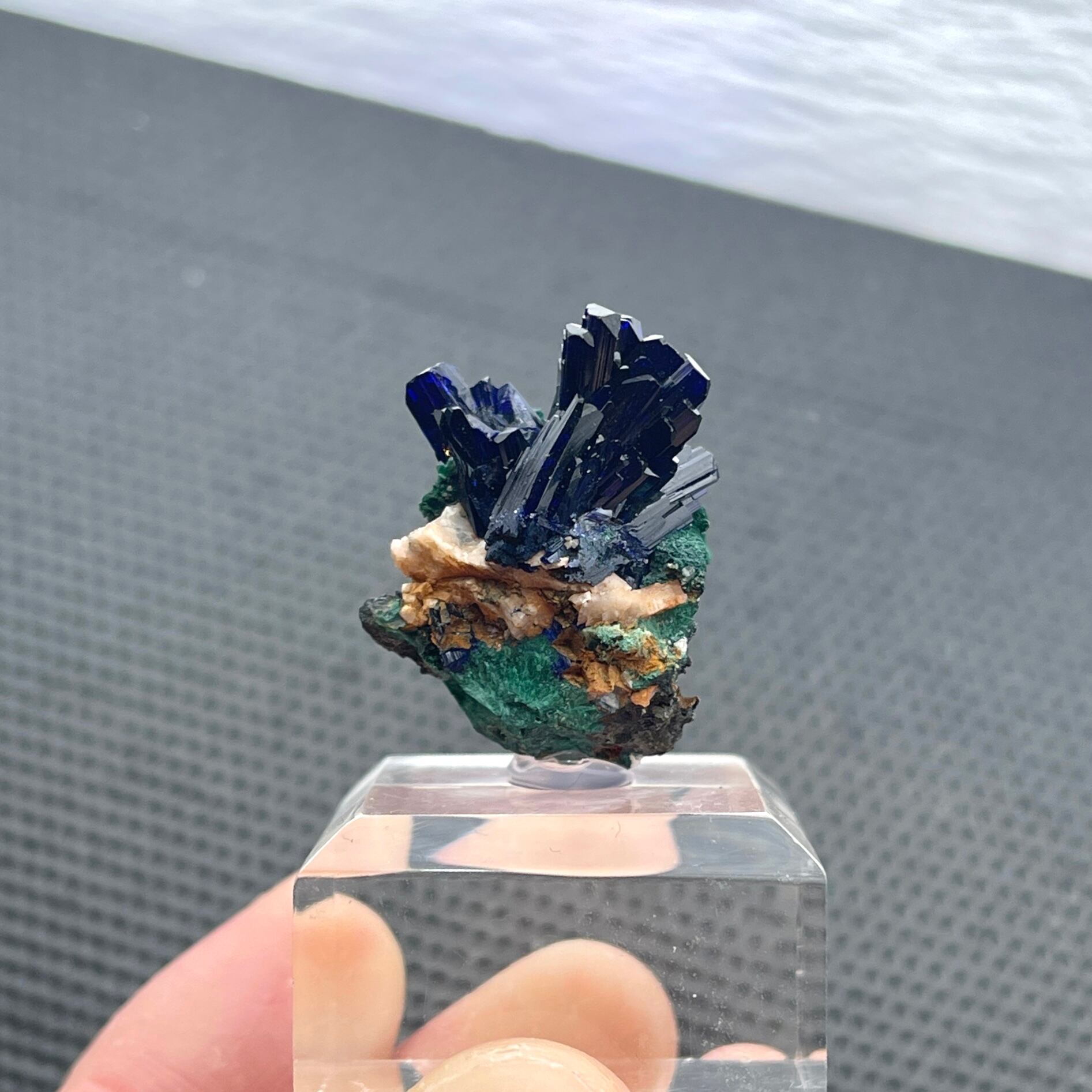 アズライト / マラカイト【Azurite with Malachite】モロッコ産