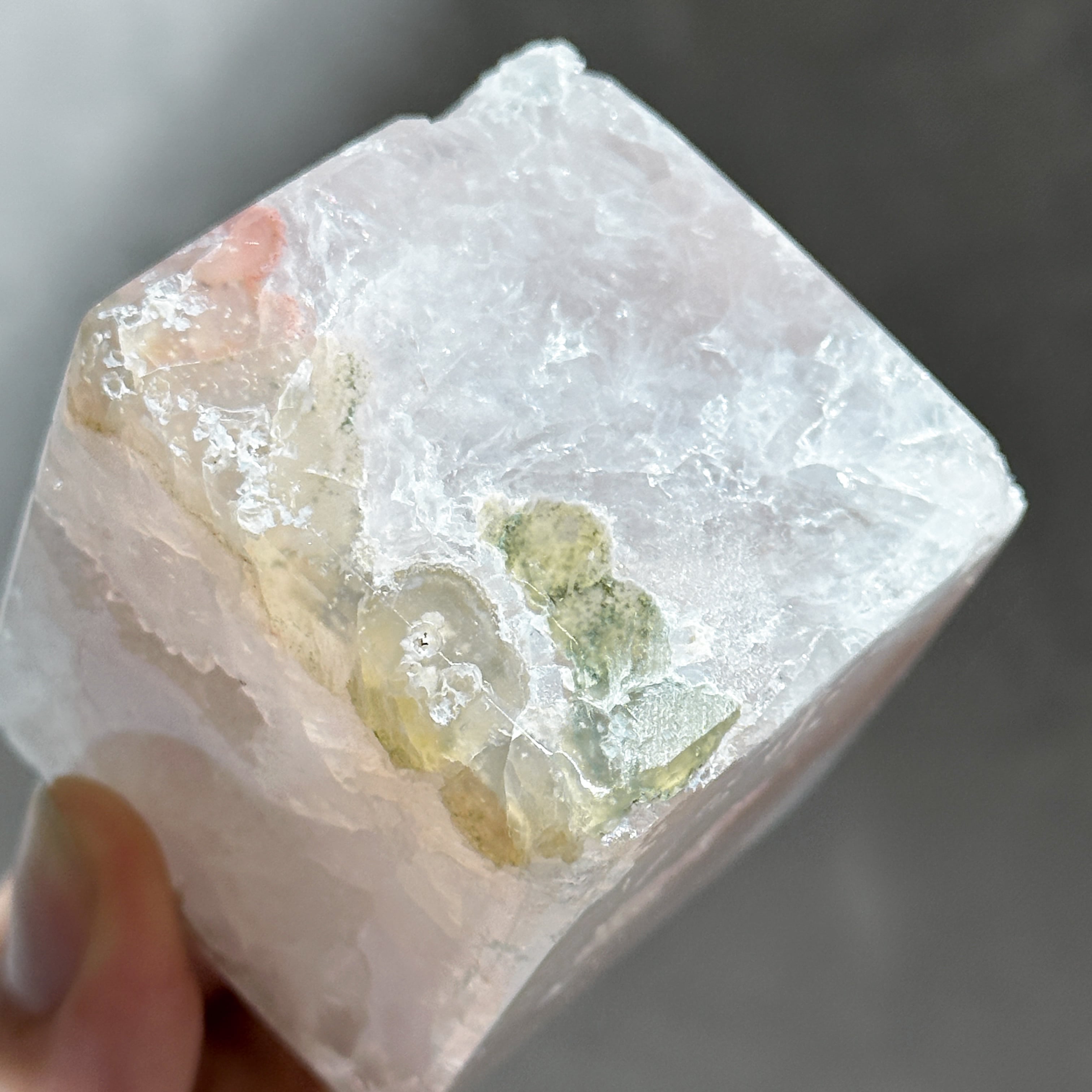 ハイクオリティ】ピンクアメジスト キューブ02◇ Pink Amethyst