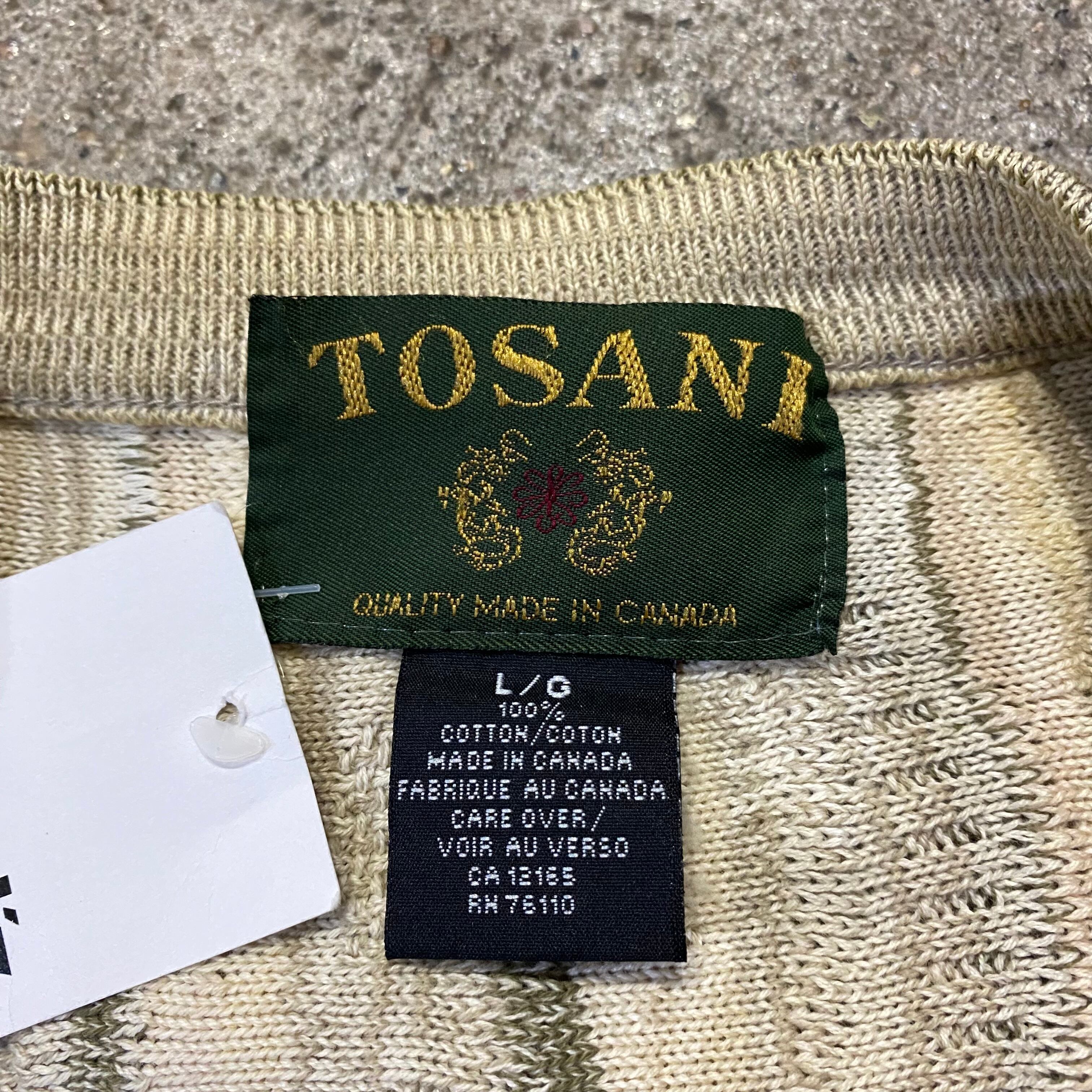 90s TOSANI 3D knit cardigan【仙台店】 | What