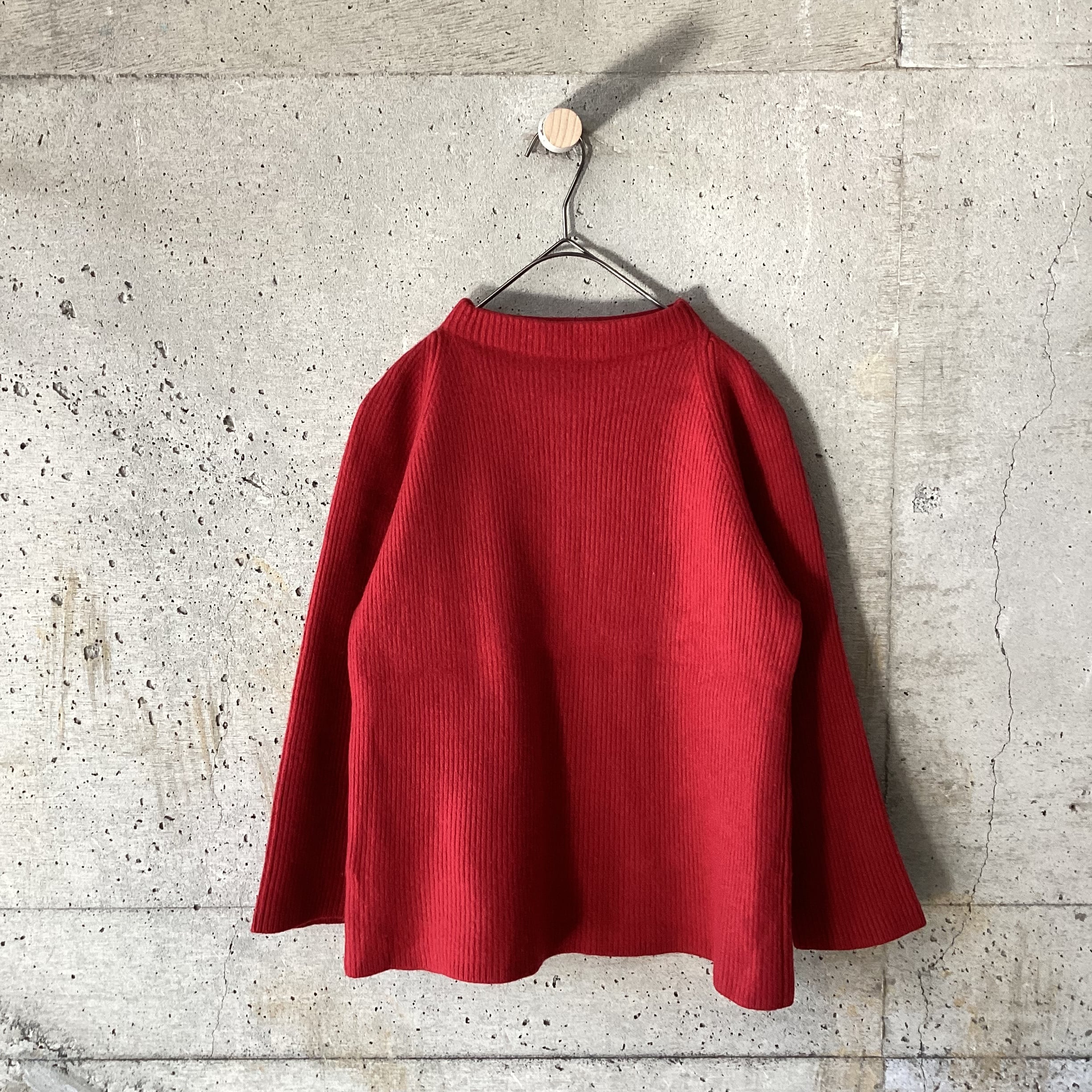 Wool and silk knit top