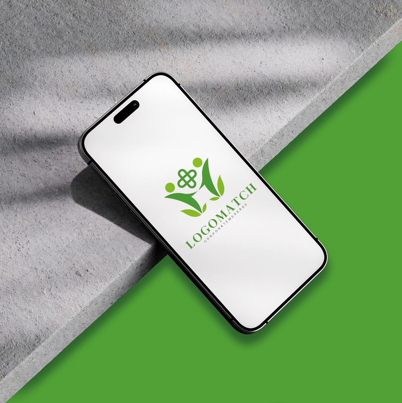 人々の健康と生活サポートのロゴ