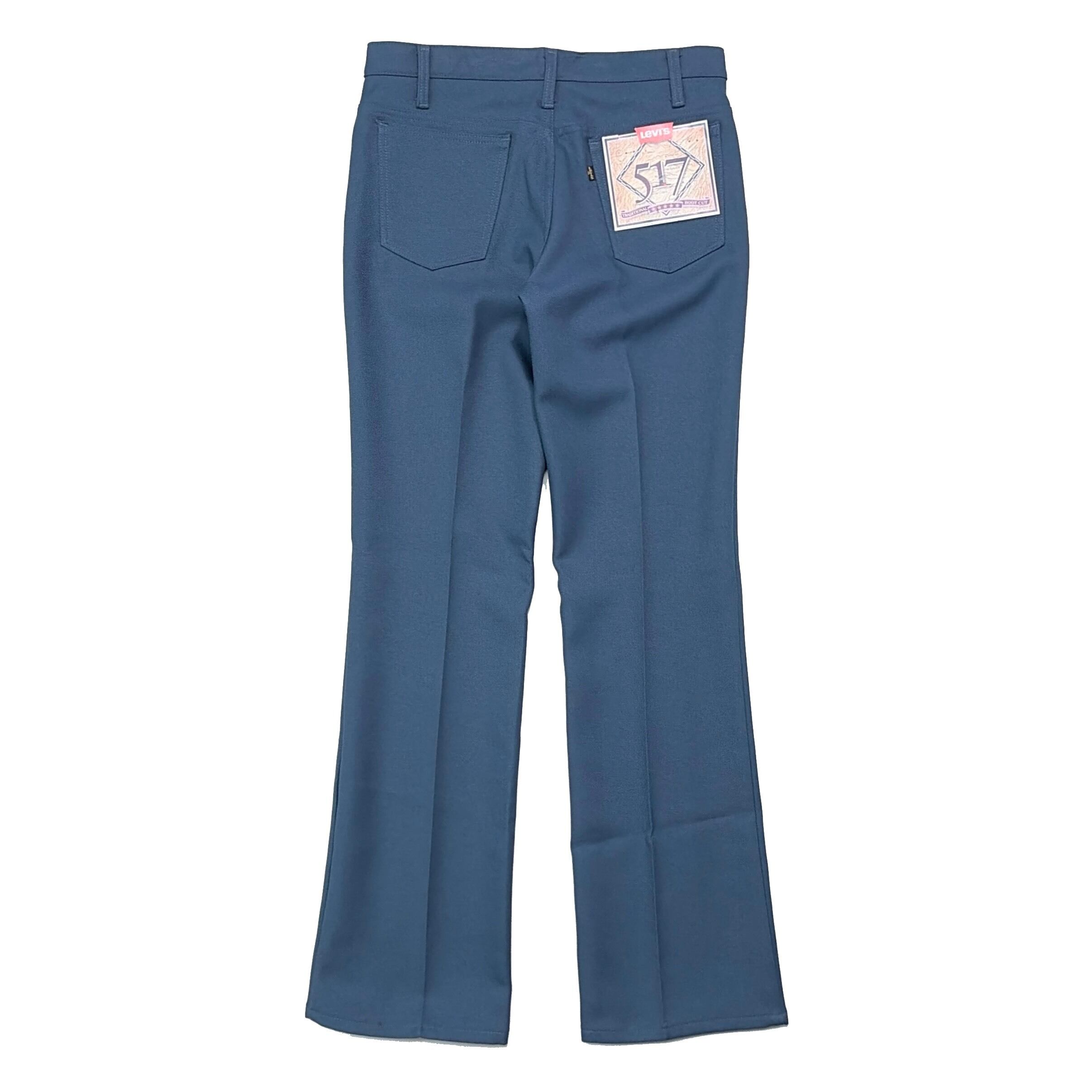 00s LEVIS リーバイス アクションスラックス パンツ ブルーグレー W33