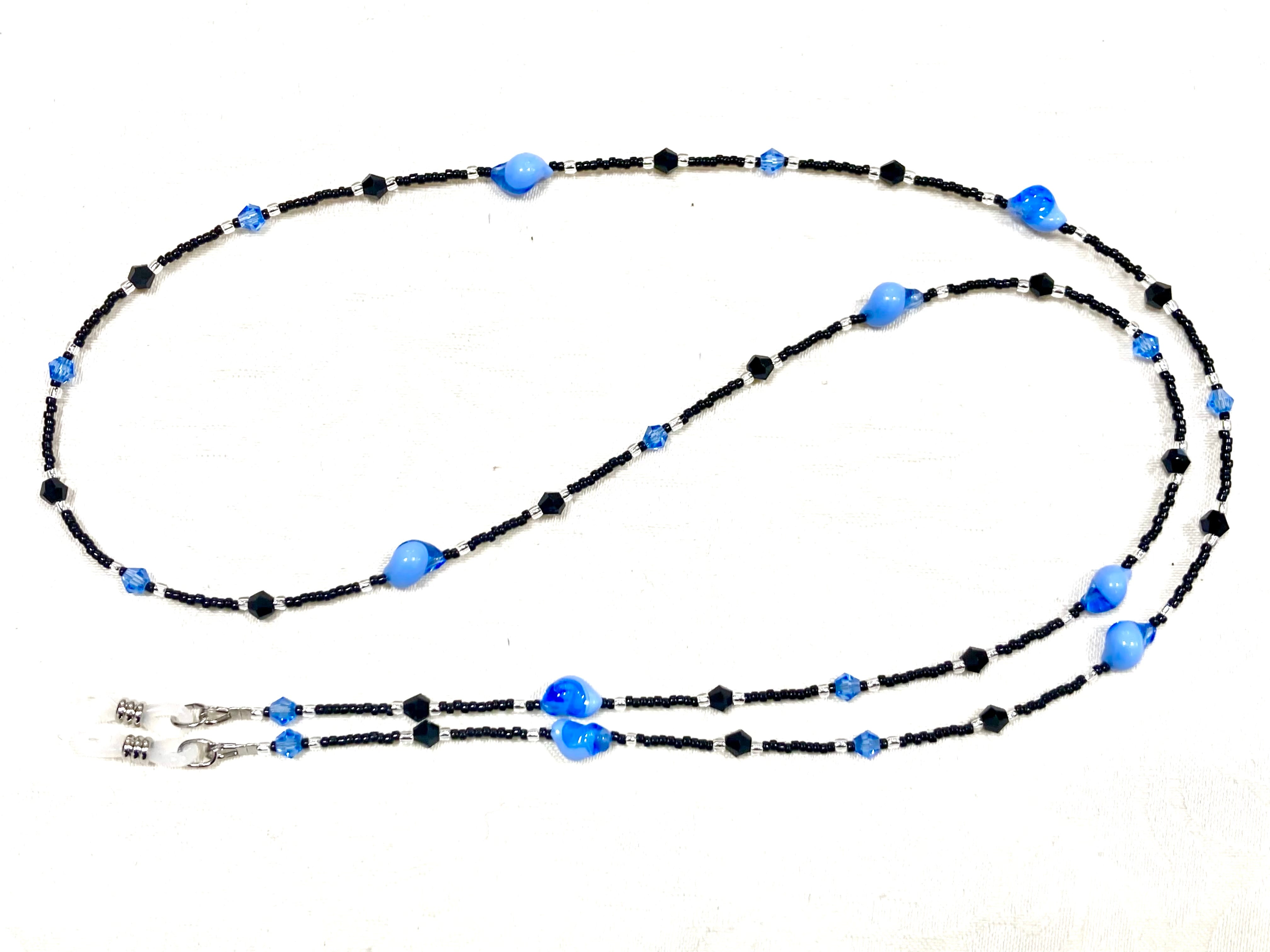 【メガネコード】Petali di Luce Nera(ペタリ・ディ・ルーチェ・ネーラ)夜の青い花びら