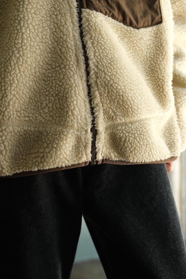 Utah/08's "patagonia" retro-X jacket/natural,brown