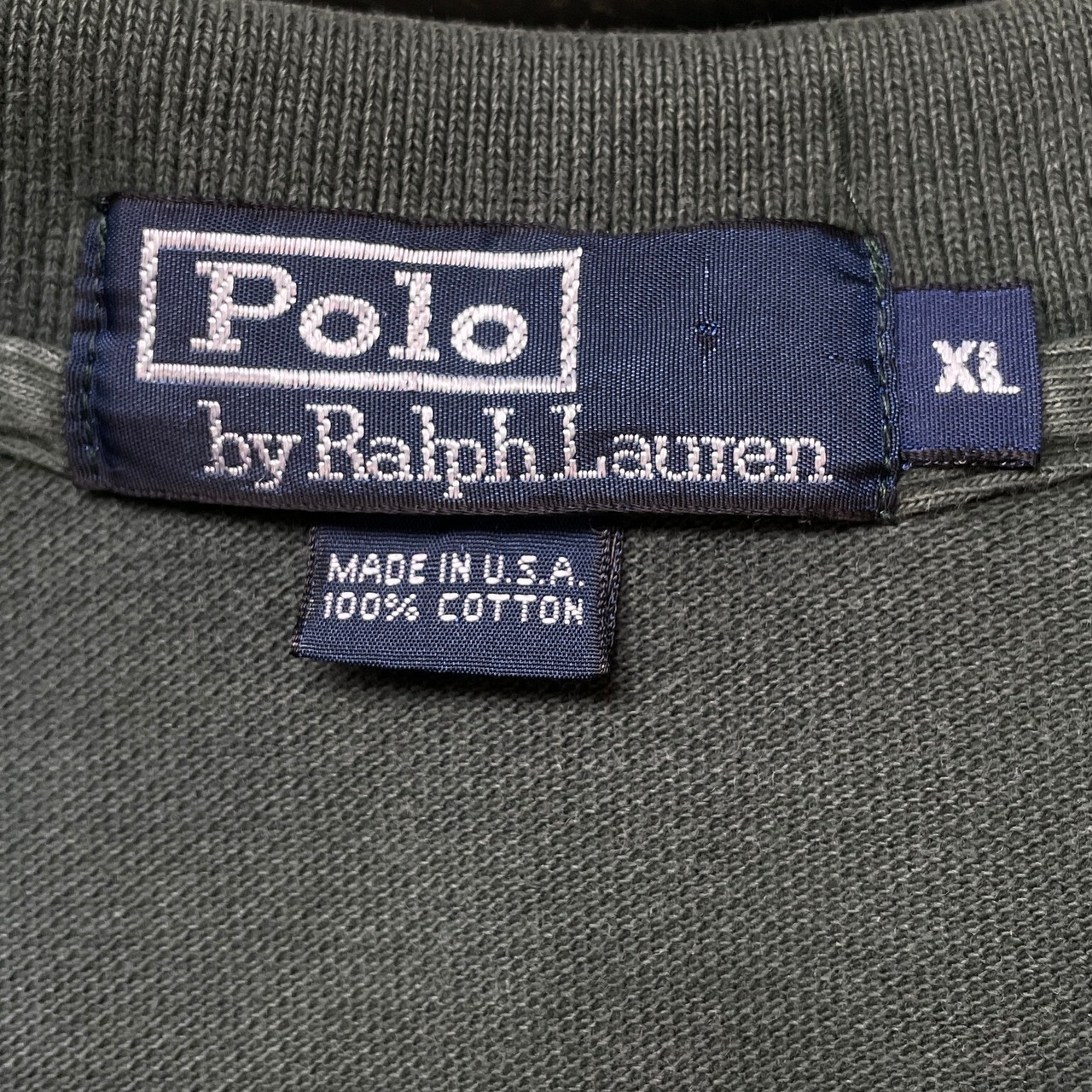 USA製 90年代 Polo by Ralph Lauren ポロバイラルフローレン 鹿の子 