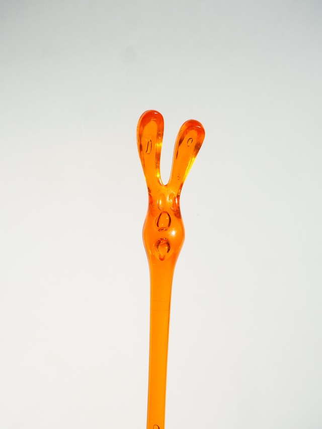 2006 "vega design"Orange kitchen paper holder made in Germany