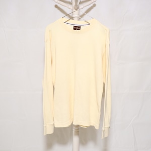 Long Sleeves Waffle T-Shirt