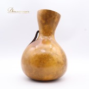 フラダンス 小物 イプ ブラウン系 ベージュ系 ひょうたん 楽器 小物 小道具 茶 黄 明るい 光沢 艶 紐 タヒチアン タヒチ 練習 レッスン 舞台 ステージ イベント 音楽 ハワイアン アロハ ダンス小物