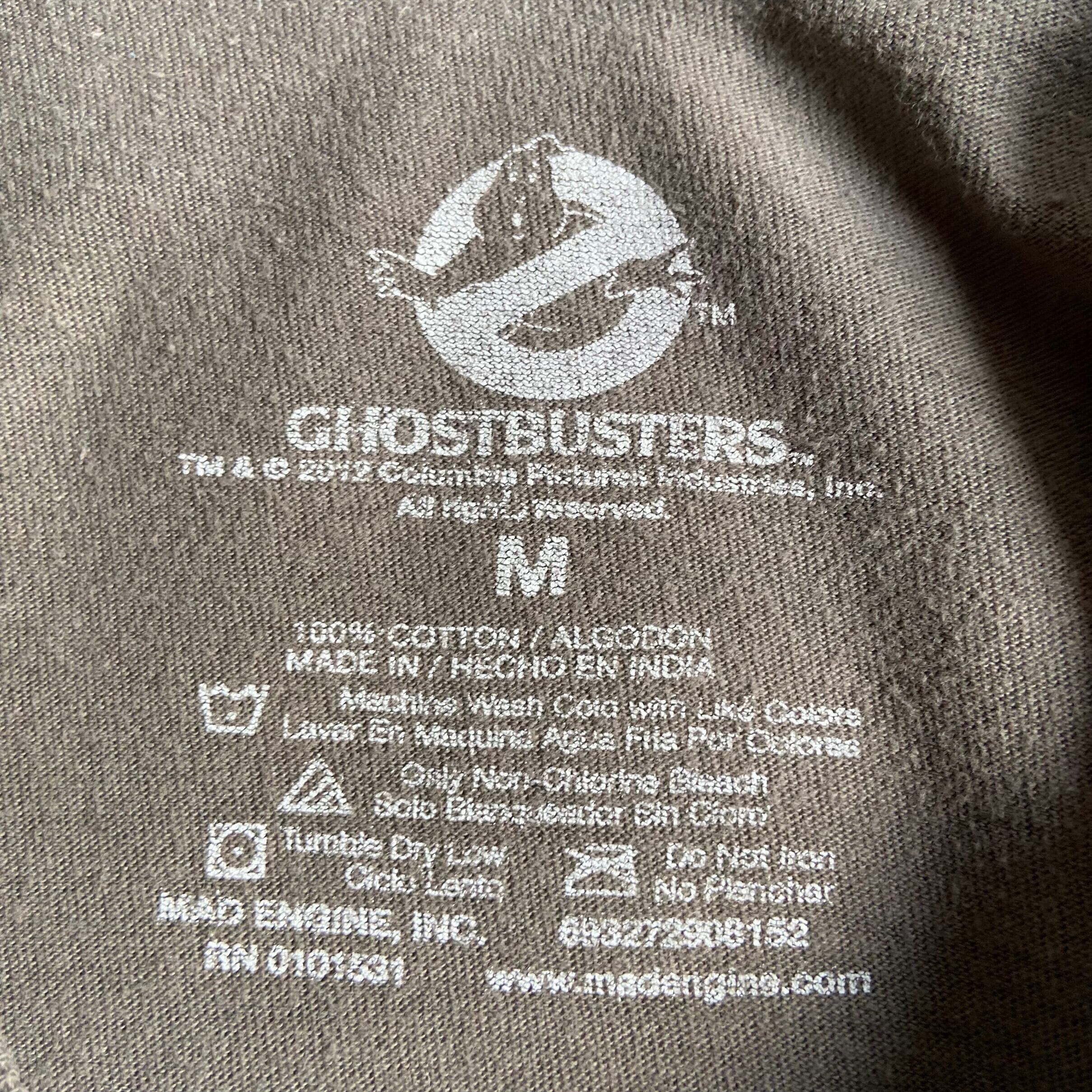 Ghost Busters ゴーストバスターズ/映画Tシャツ/ムービー/古着 00s ゴーストバスターズ Tシャツ 映画 ムービー 黒 ブラック ゴースト