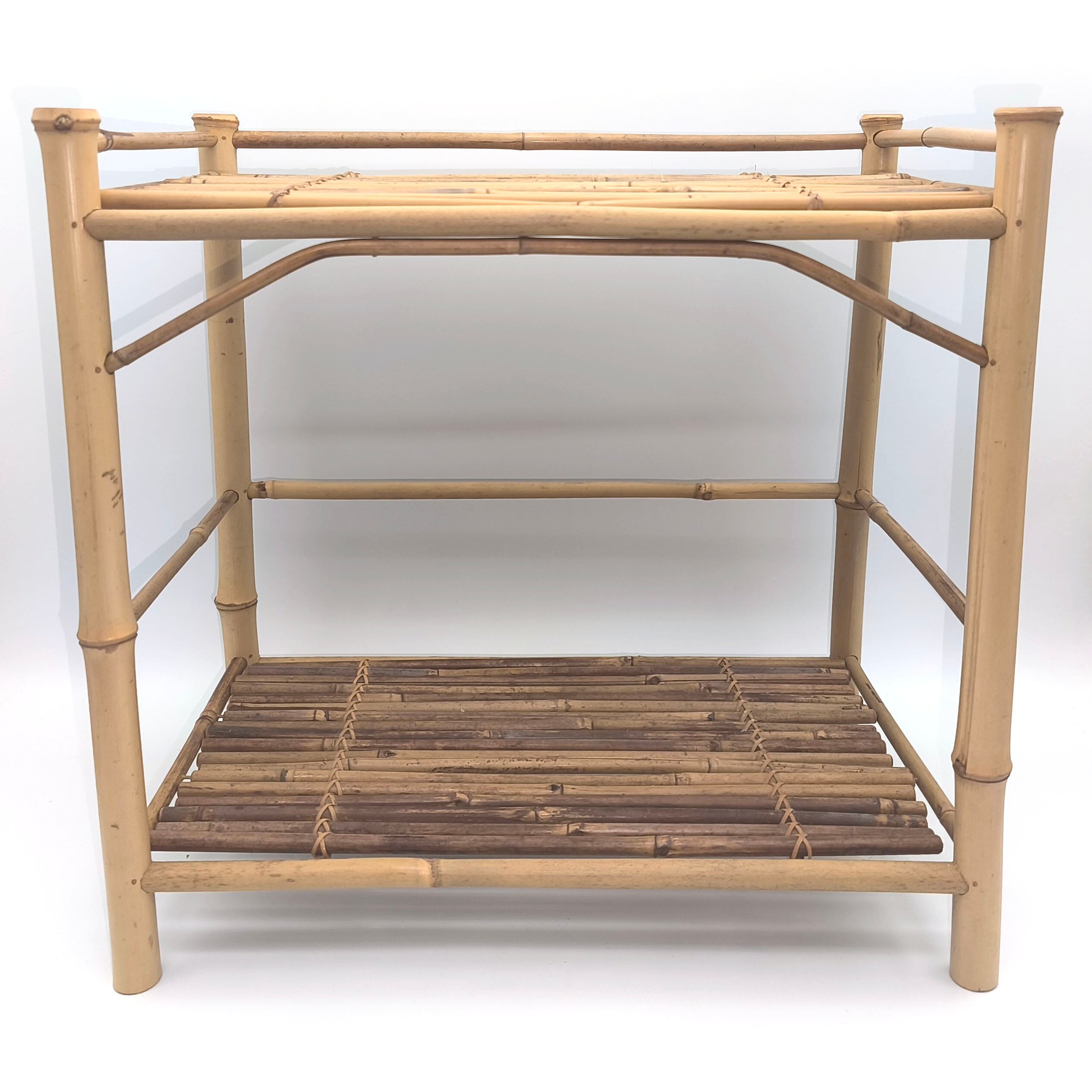 竹台子・組立式・茶道具・No.240810-29・梱包サイズ140 | リサイクル