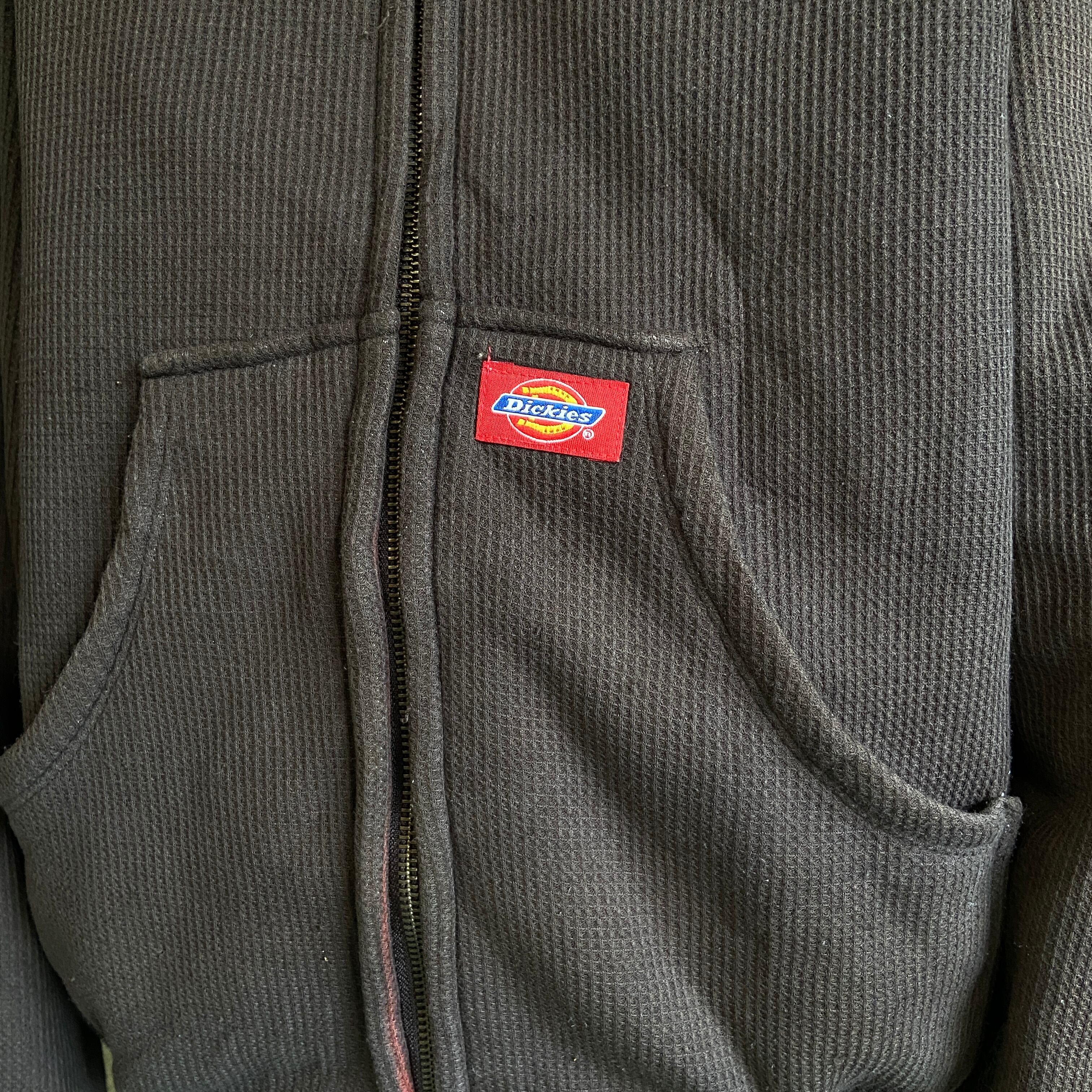Dickies ディッキーズ 裏ボア サーマル フルジップパーカー メンズL