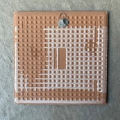 ボルジェス木版画 BACARO BORGES タイル『踊る男女』