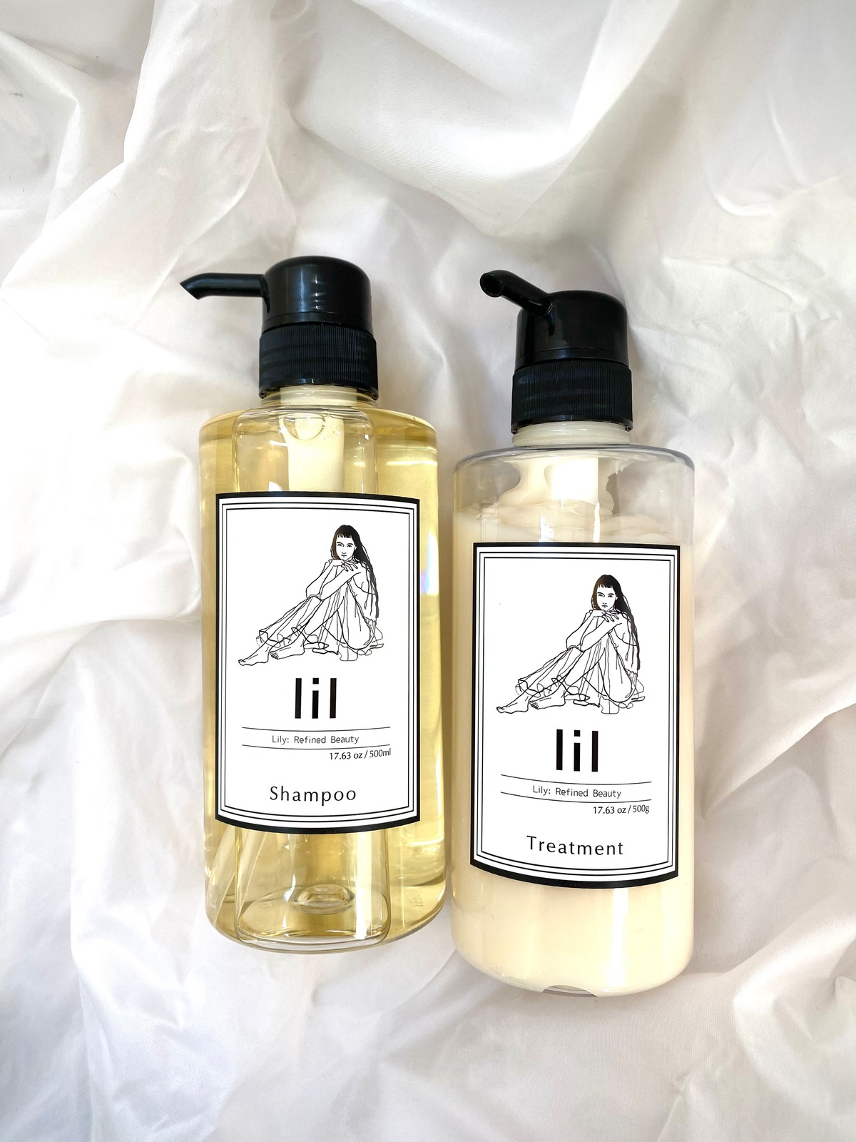 【lil】ROPE.オリジナルシャンプー&トリートメント(500ml) | ROPE.オンラインショップ