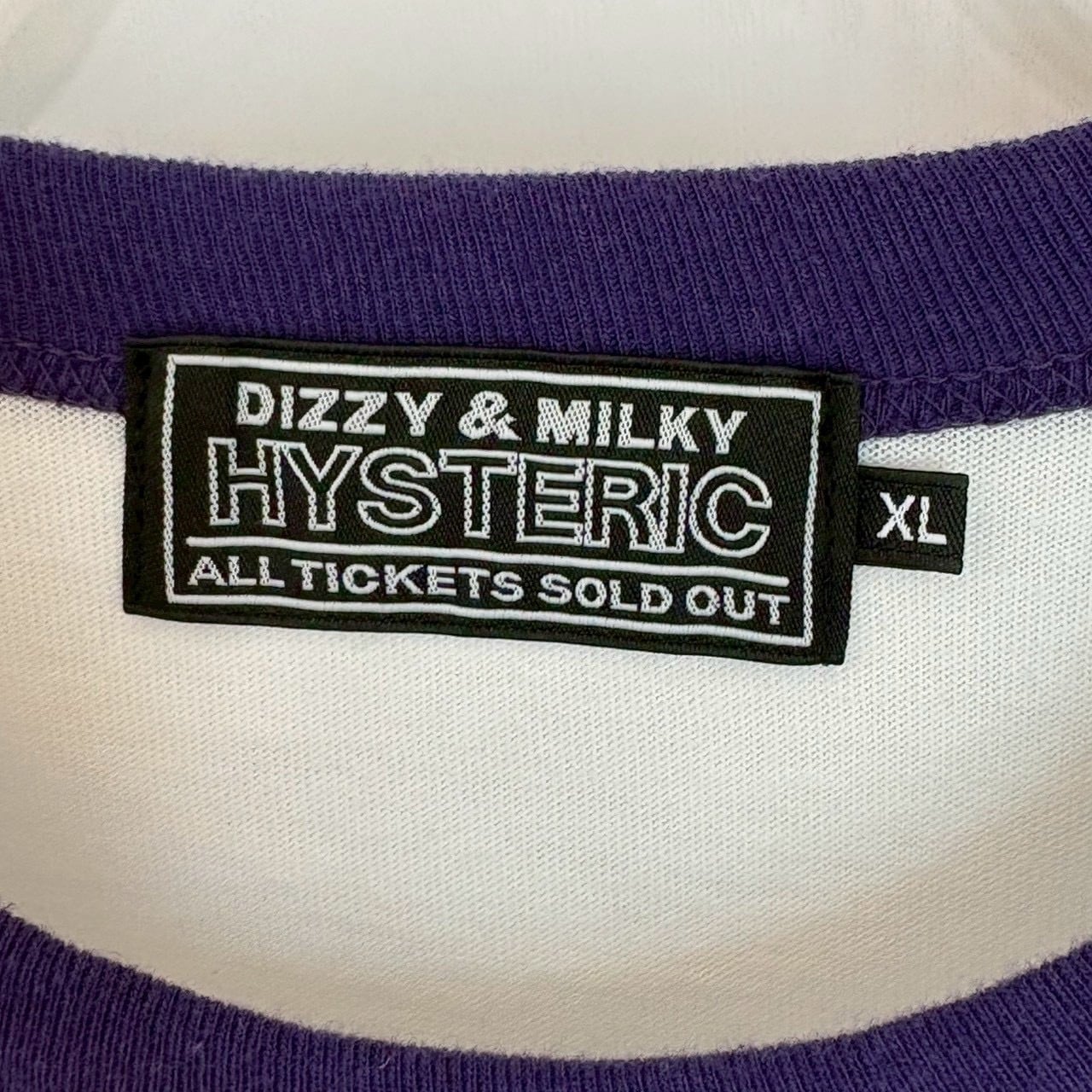 HYSTERIC GLAMOUR ヒステリックグラマー Tシャツ XL リンガー センター
