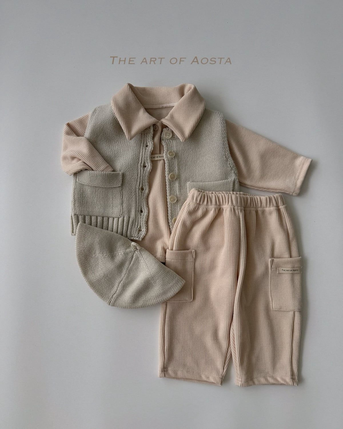 送料無料【予約】/ モルモルTシャツ / aosta