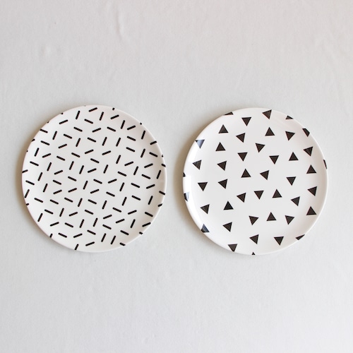 《chocolatesoup》GEOMETRY MELAMINE PLATE