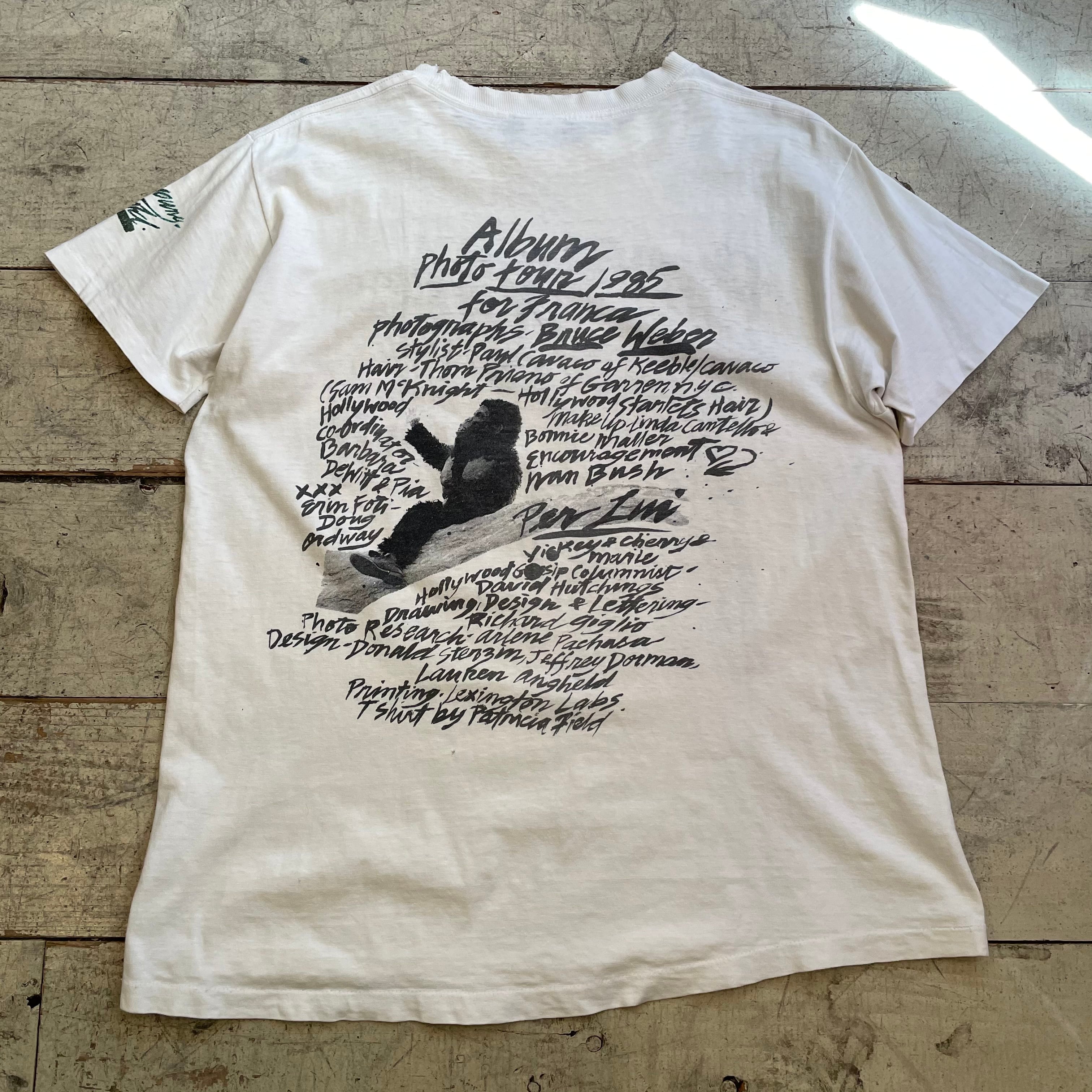 bruce Weber white tiger Tシャツ XL ホワイトタイガー