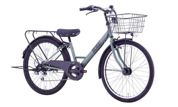 福岡発 22インチ ジュニアサイクル 自転車 6段ギヤ 軽量 抹消済み 通学通勤 サカイサイクル】ブレイクアウトジュニア 22/24/26インチ-6段変速HD