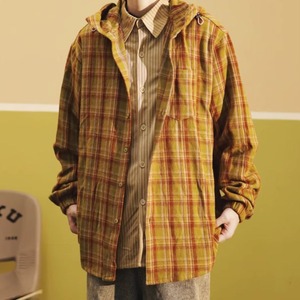Check pattern shirt M12691