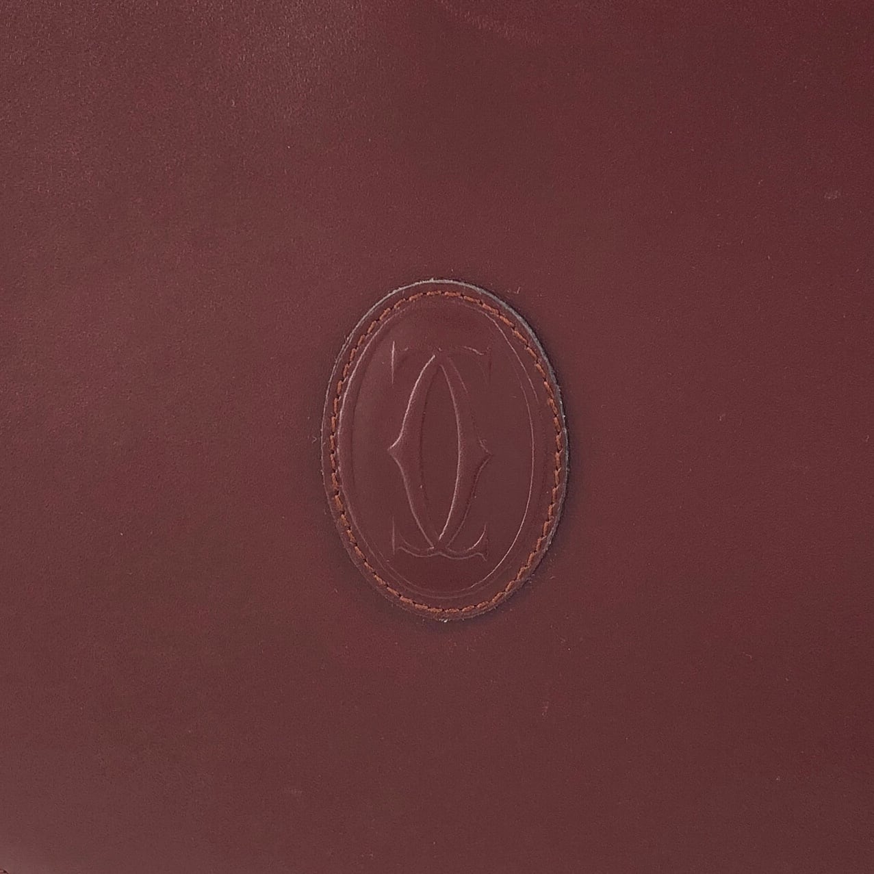 ✨Cartier✨カルティエ✨ボルドー✨レザー✨マストライン✨ヴィンテージ✨ Cartier カルティエ マストライン ショルダーバッグ ボルドー レザー