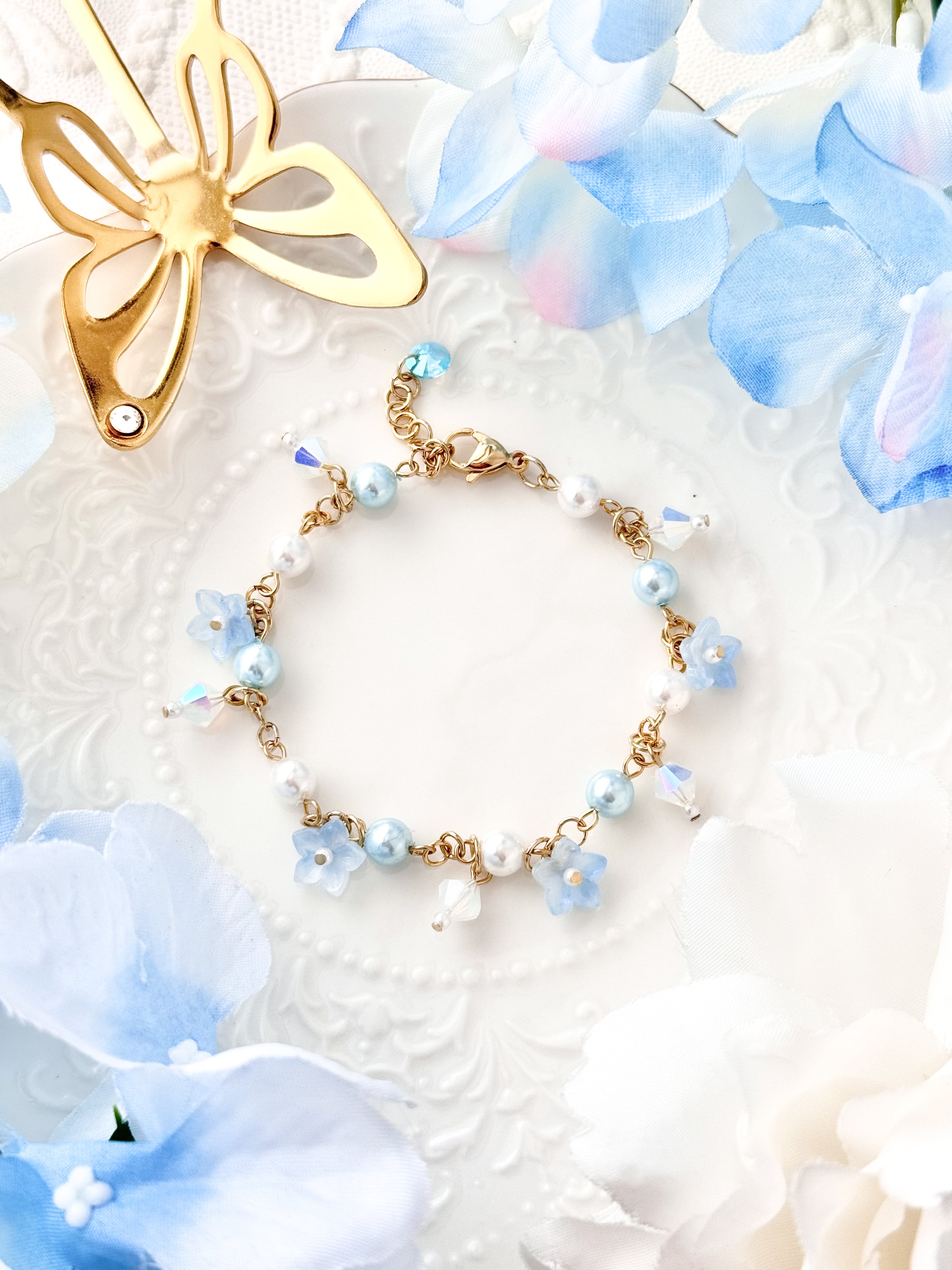 【0606-01】nemofwira pearl bracelet