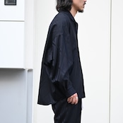 Nonnotte / Calm Oversized Open Collar Shirt