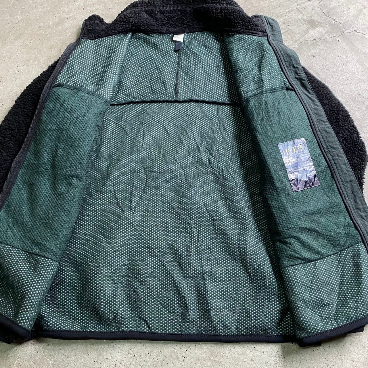 00年 USA製 patagonia 初期型 してやっ R2 フリースジャケット S 