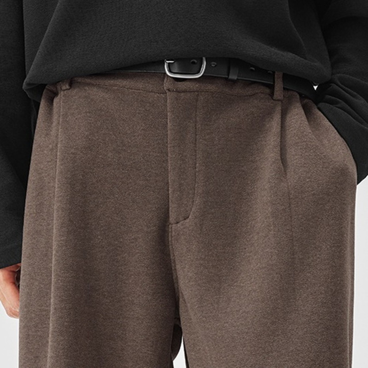 ウォーミングブラウンルーズパンツ　950