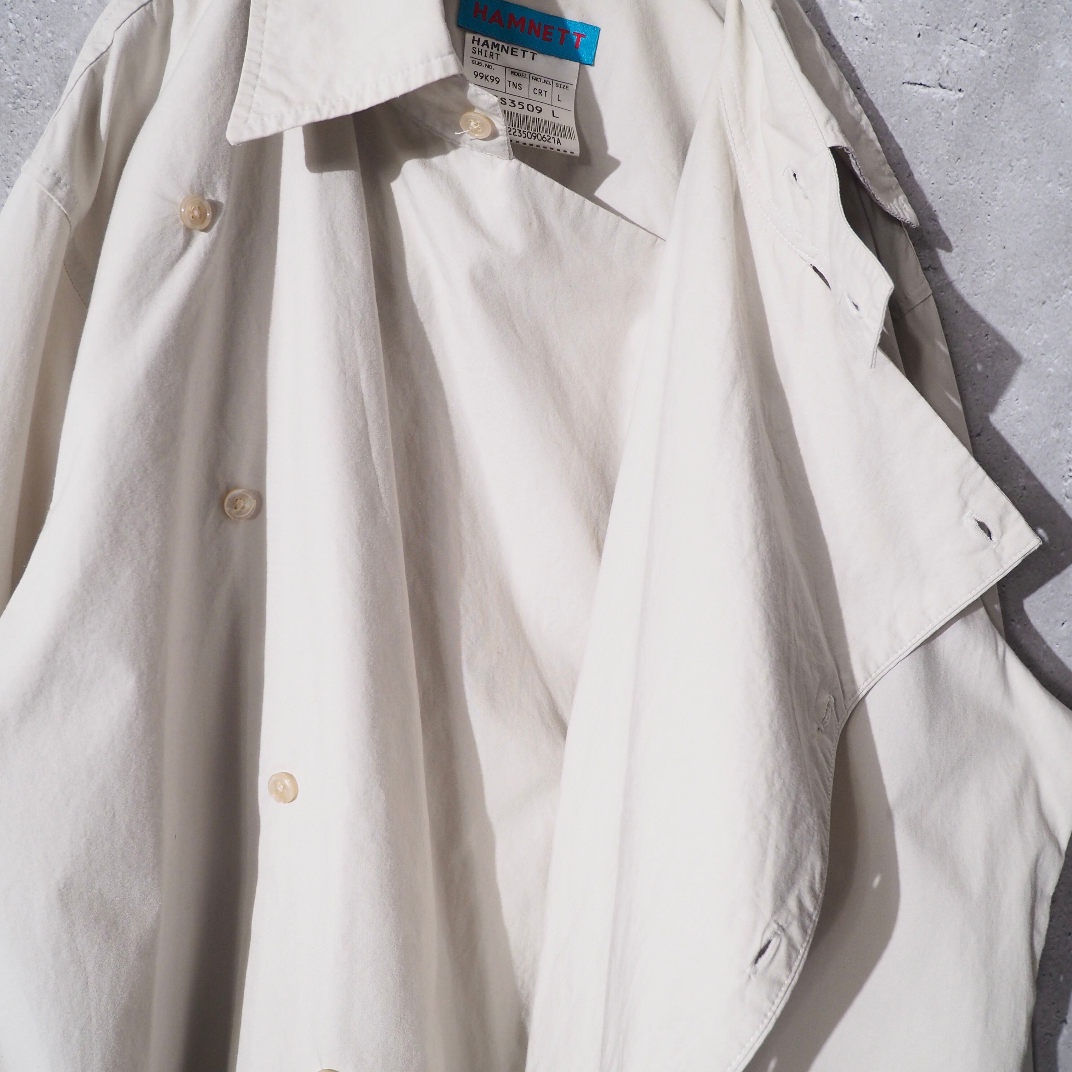 2000s " HAMNETT " Deformation silhouette shirt jacket