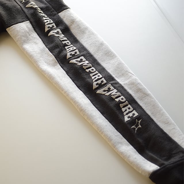 80s LLICA メタリカ 切替　スウェット パーカー 袖プリント 80s METALLICA メタリカ 切替ツートン スウェット パーカー 袖