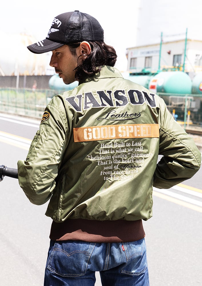 VS26106S フライトジャケット | vansonleathers