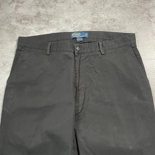 00s Polo by Ralph Lauren 35/30 ブラックスラックス 詳細写真7