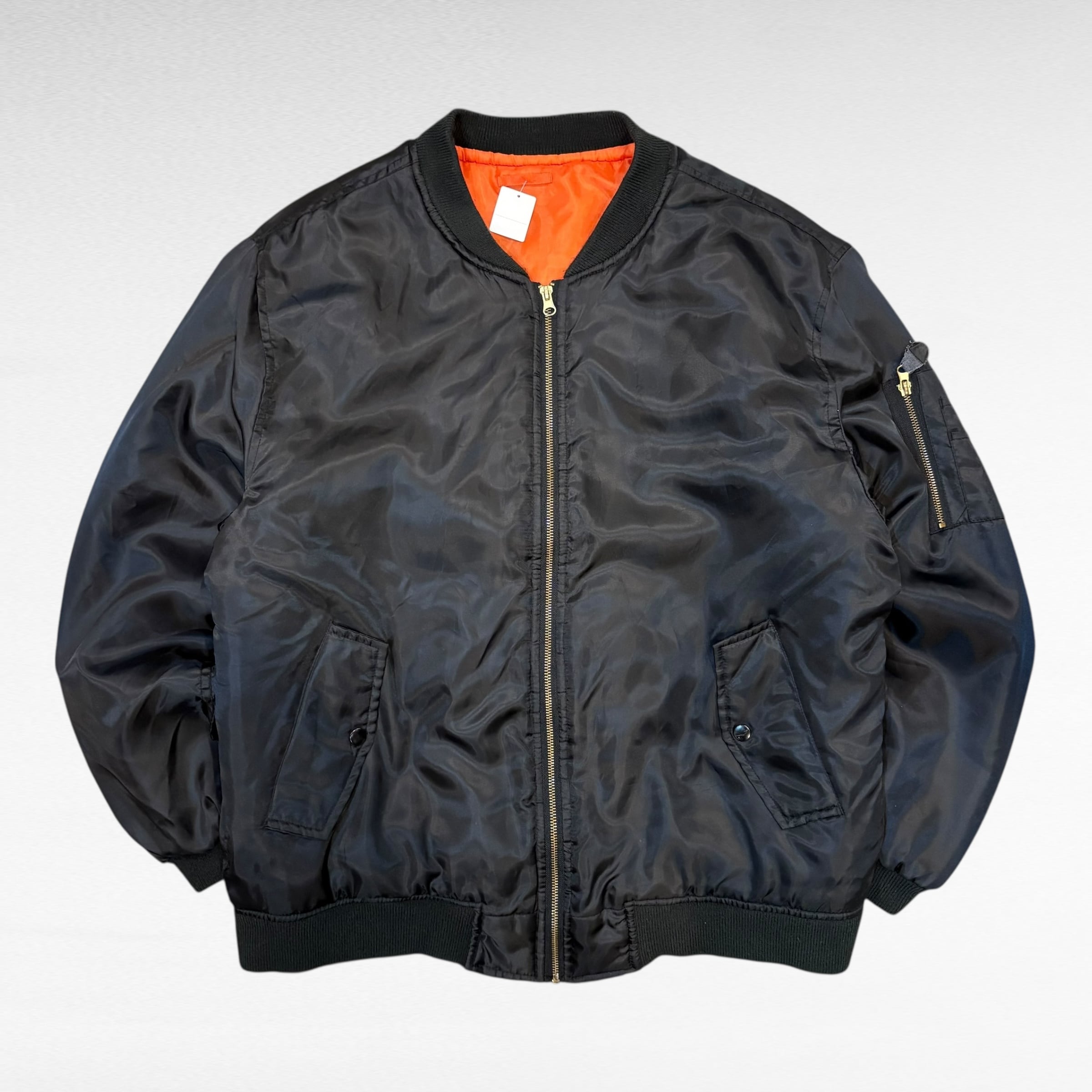 90's used ボンバージャケット NIKE（ナイキ） NIKE 90'S ボンバージャケット ブルゾン 裏ボア 刺繍