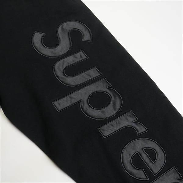 Size【L】 SUPREME シュプリーム 23AW Satin Applique Sweatpant Black