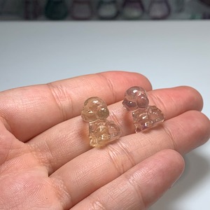 13.ペア☆可愛いフローライト･トイプードル