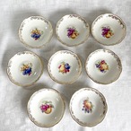 小皿　リモージュ　デザートプレート　ケーキ皿　フルーツ金彩  ぶどう梨　12twcz2-2