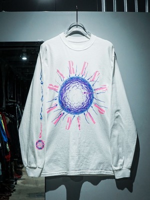 【add(C)vintage】Sperm × Ovum Print Design Vintage Loose L/S Tee