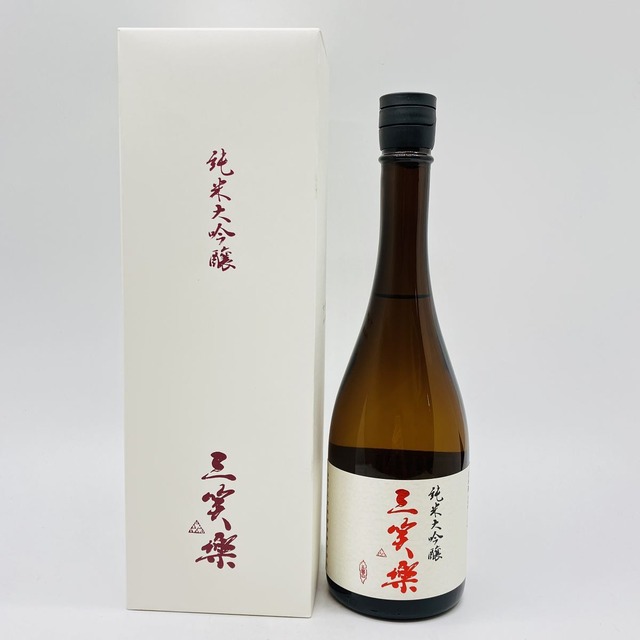 三笑楽　純米大吟醸　720ml　箱入り　さんしょうらく　じゅんまいだいぎんじょう　清酒　三笑楽酒造　日本酒　17度