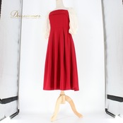 パーティドレス ワンピース HANGIAOSHI カラオケ フォーマル 演奏会 発表会 二次会 白 ホワイト系 レッド系 赤 謝恩会 ピアノ キャバドレス お呼ばれドレス 結婚式ドレス 大人可愛い ドレッシー シンプル デートコーデ きれいめ カジュアル エレガント 体型カバー レディースファッション モードスタイル ルームウェア 着回し 短丈 長丈 ふんわりシルエット ファッションアイテム ステージ衣装