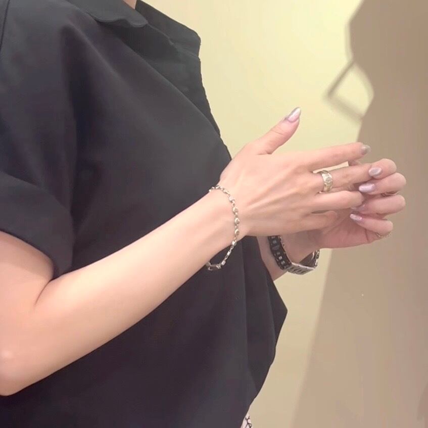 TIFFANY&CO. 】 2756 ティファニー ハートパフリンク ブレスレット